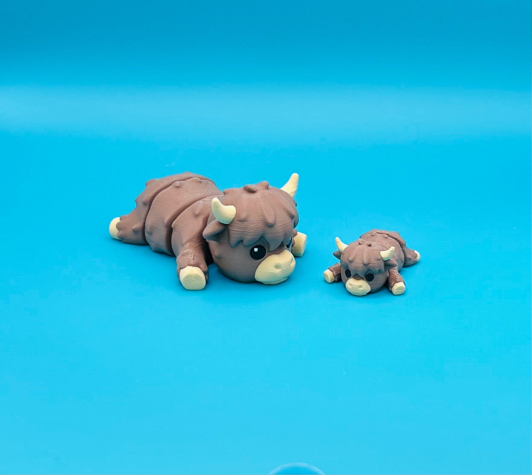 Mummy & Baby Highland Cow Fidget