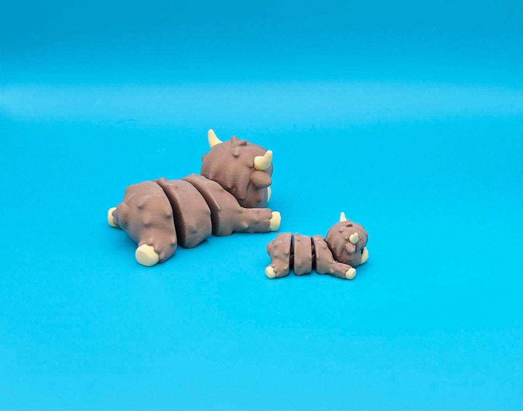 Mummy & Baby Highland Cow Fidget