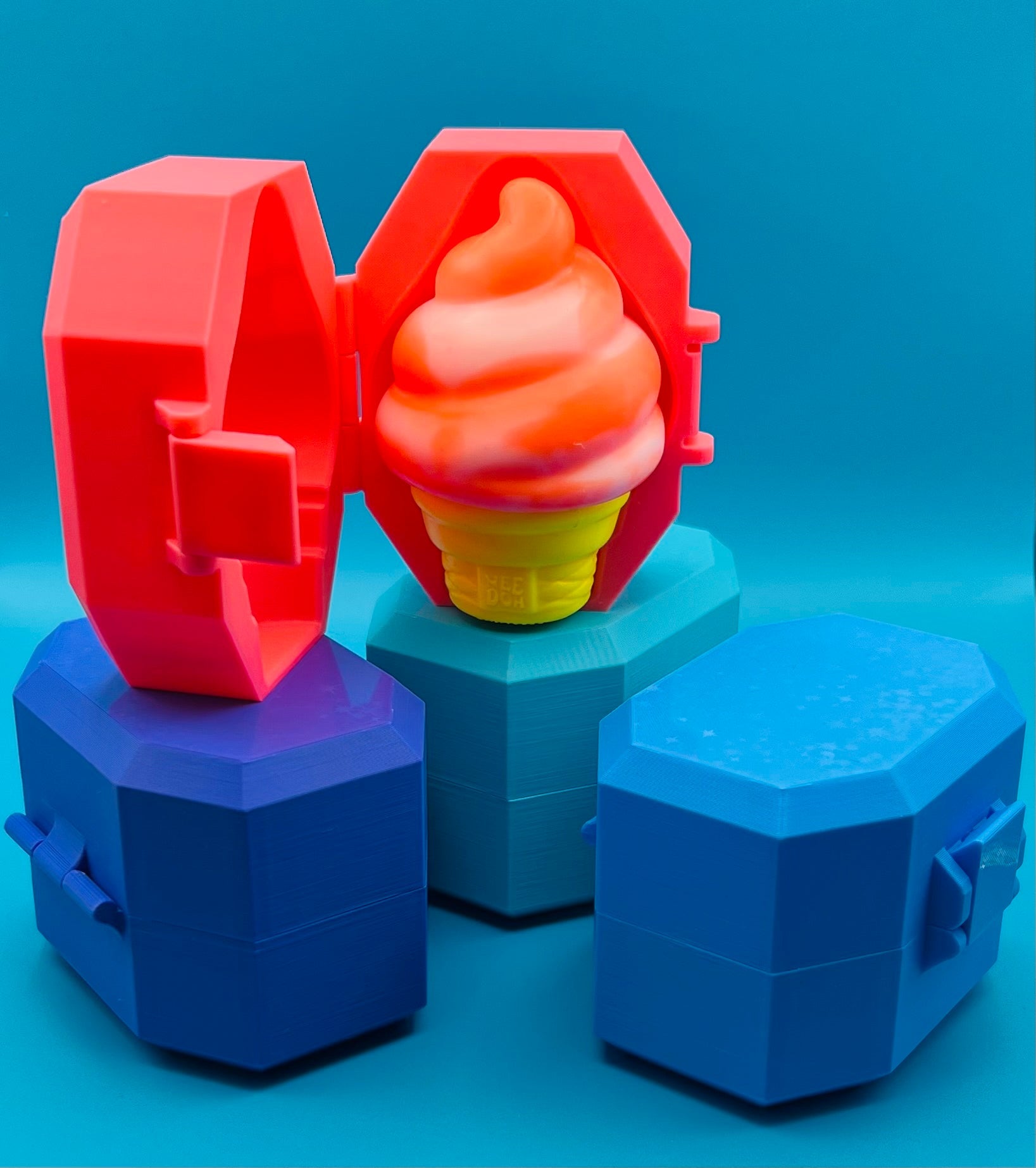 NeeDoh Nice Cream Cone Case