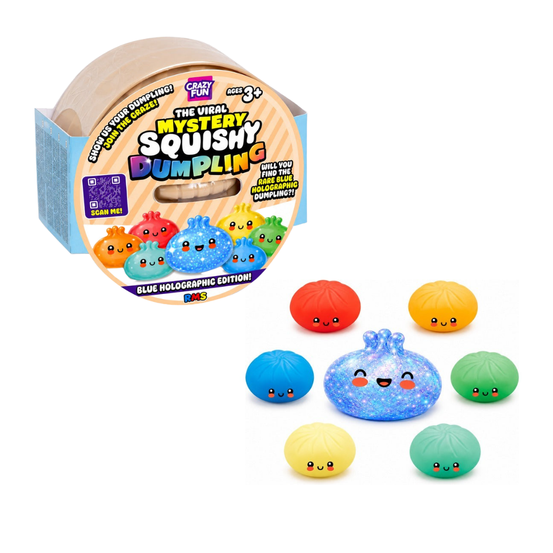 RMS Viral Squishy Dumpling - The ORIGINAL Bao Buns By Crazy Fun