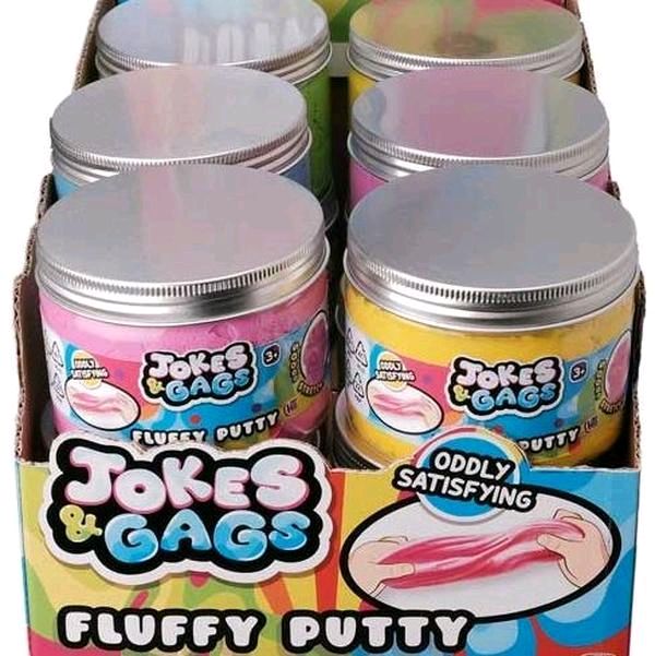Fluffy Putty - 4 Colours to Collect