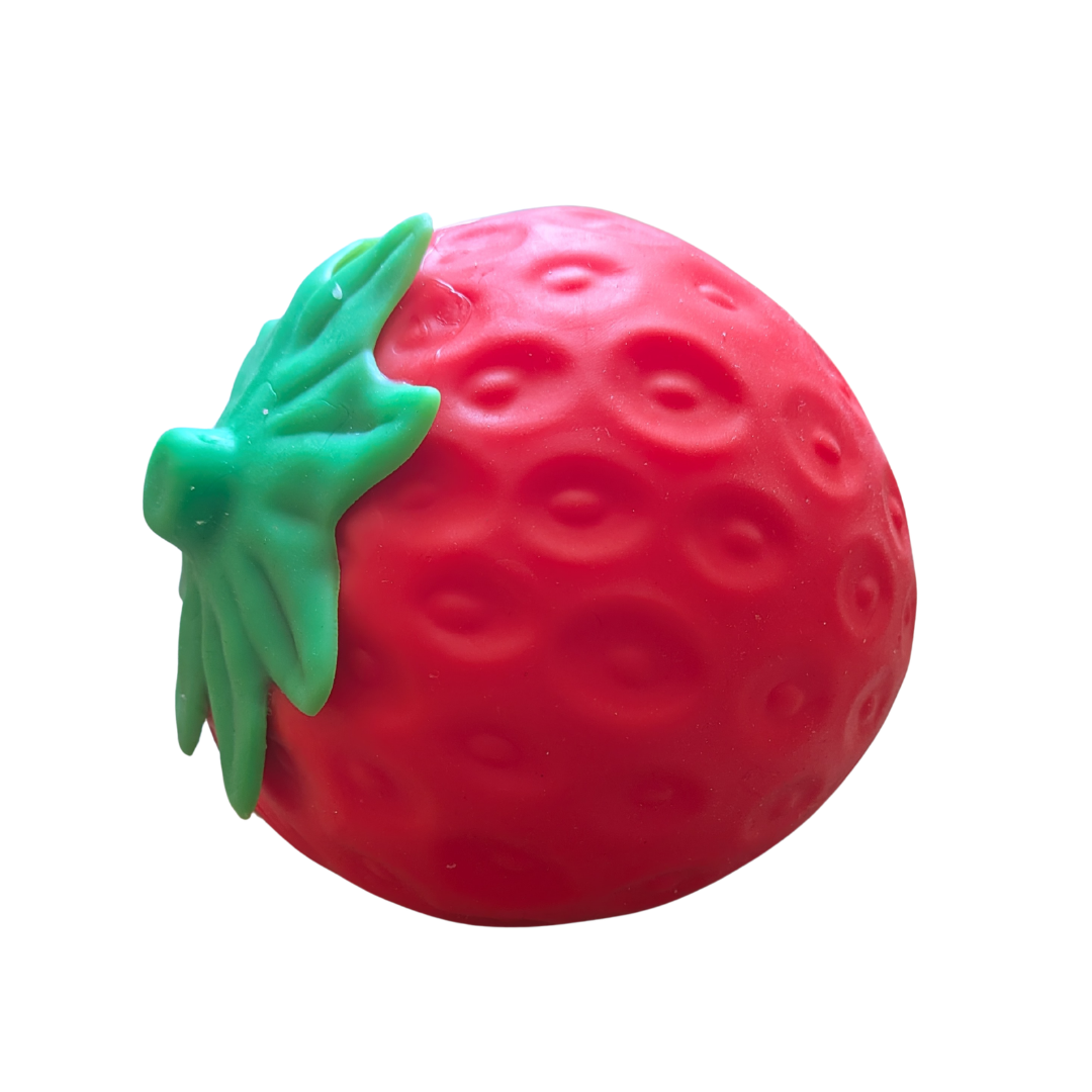 Jumbo Cheese & Strawberry Squishy