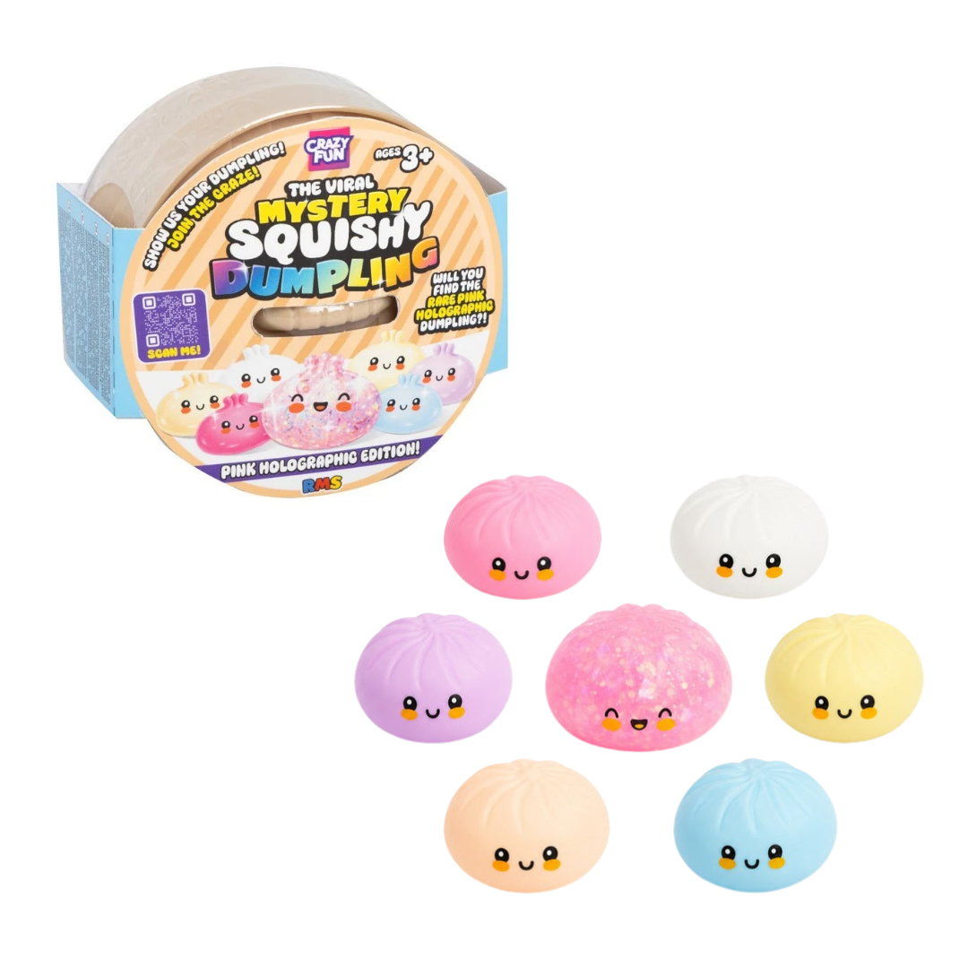 RMS Viral Squishy Dumpling - The ORIGINAL Bao Buns By Crazy Fun