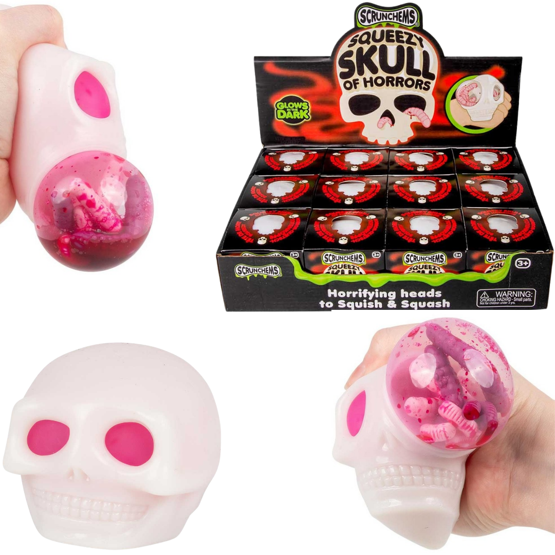 Scrunchems Squeezy Skull of Horrors