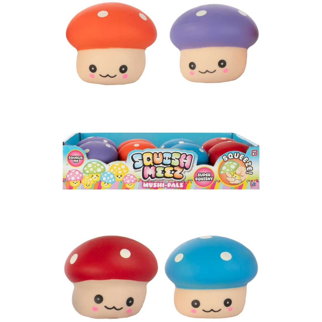 Mushi-Pals - Squeezy Mushroom Sensory Toys