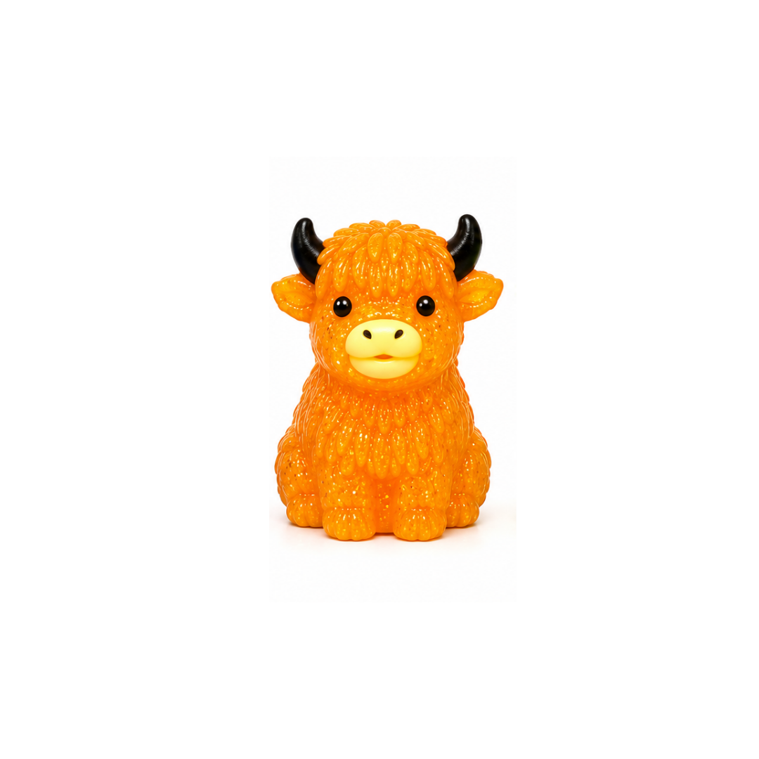 Sparkly Sugar Squishy Highland Cow Squishy