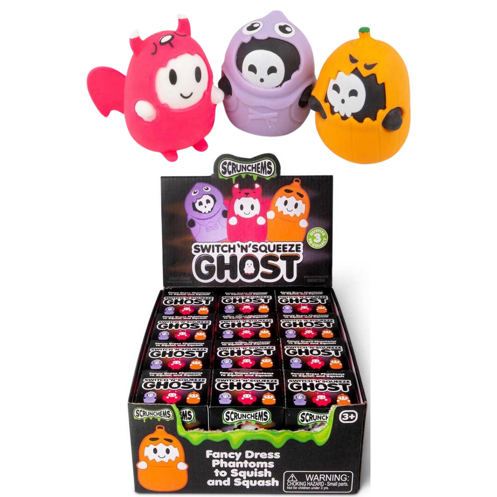 Scrunchems Switch 'N' Squeeze Ghost