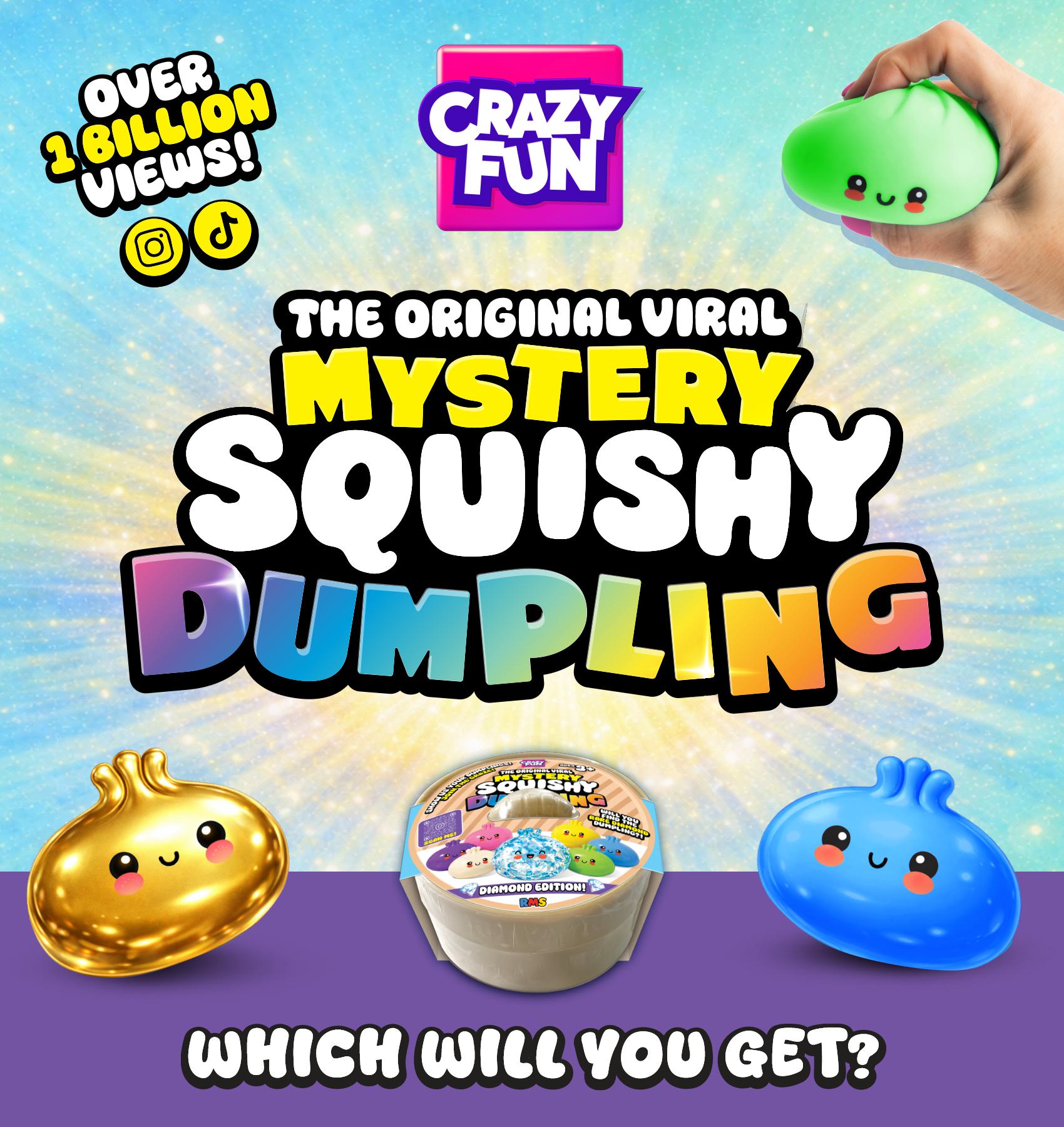 RMS Viral Squishy Dumpling - The ORIGINAL Bao Buns By Crazy Fun